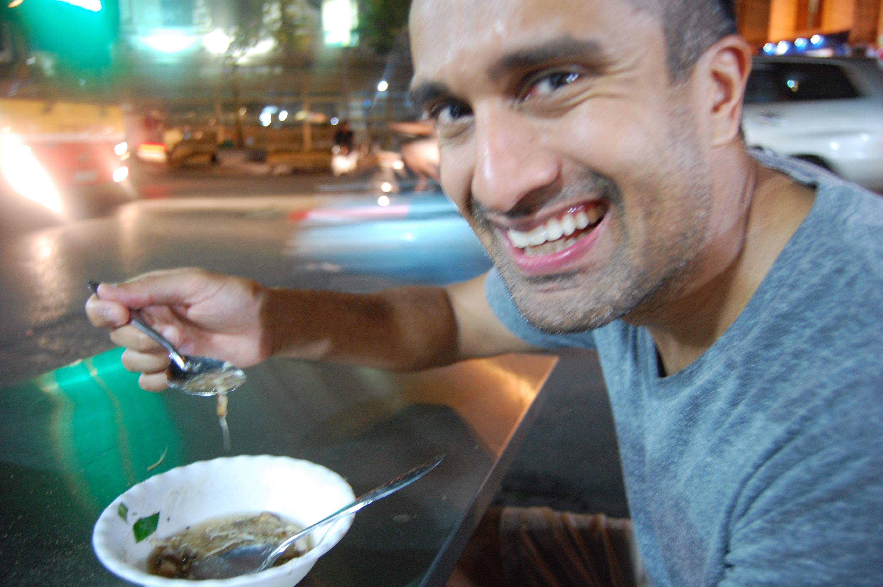 ... we ate some wacky shiz on the streets of Hanoi ...